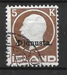 Oryginalny IJsland 1942 - AFA Dienstzegels 42 - Gebruikt