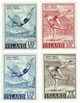 IJsland 1955 - AFA 299-300+315-316 - Postfris Szybka dostawa