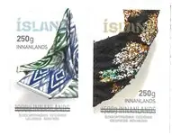 IJsland 2023 - Eigentijds design VIII met opdruk - Postfrisse serie van 2 Kup teraz