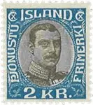 Promocja IJsland 1930 - Dienstzegel AFA 60 - Postfris