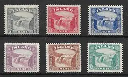 IJsland 1931 - AFA 150 - 155 - Ongebruikt Promocja