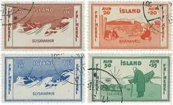 IJsland 1933 - AFA 167-170 - Gebruikt Oferta