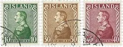 IJsland 1937 - AFA 187-189 - Gebruikt Wyprzedaż