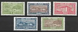 IJsland 1925 - AFA 114-118 - Ongebruikt Oferta