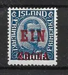 Zwrot pieniędzy IJsland 1926 - AFA 121 - Ongebruikt