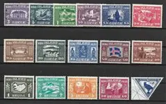 IJsland 1930 - AFA 125 - 140 - Postfris Oryginalny