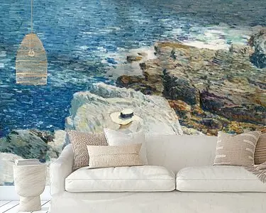 Premium Childe Hassam. The South Ledges, Appledore