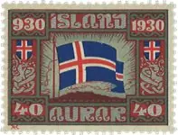 IJsland 1930 - AFA 134 - Postfris Autentyczny