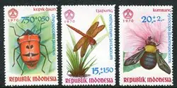 Zwrot pieniędzy Indonesië 1970 - Zb 690-92 - Postfris