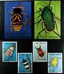 Insecten St. Tome 2 souvenir velletjes en 1 serie Ostatnia szansa