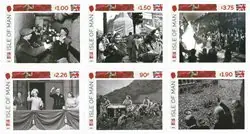 Isle of Man - VE Day 80 jaar - Postfrisse serie van 6 Tylko dziś