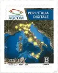 Szybka dostawa Italië - AGCOM - Postfrisse postzegel