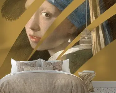 Najlepsza cena MOMY - Meisje met parel - Meisje van Vermeer - Schilderij