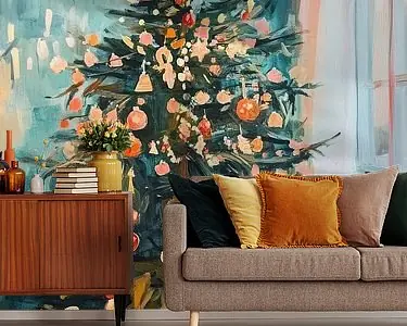 Kerstmis | Kerstboom met cadeaus Rabat