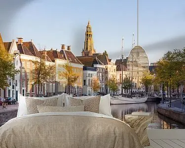 Hoge der A in het Laatste Zonlicht Kup teraz