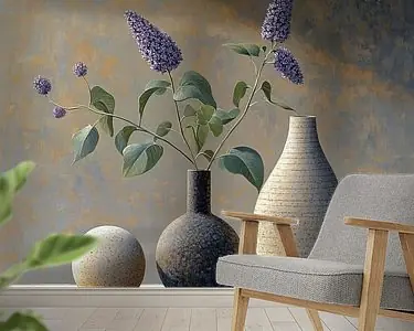 Modern Stilleven Bloemen | Echoes of Porcelain Solitude Niska cena