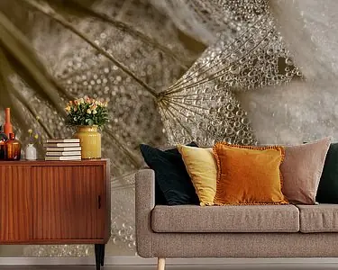 De warme bruintinten van een Tragopogon Bezpieczna płatność