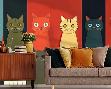 Ekspresowa dostawa Schilderij Kat | Schilderij Poes