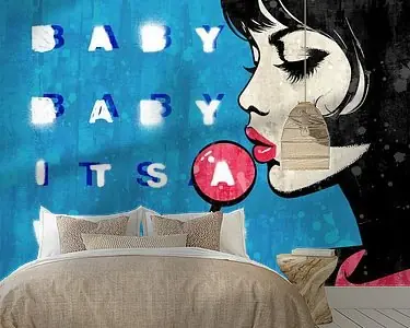 Baby Baby It's A Wild World - Blue Oryginalny