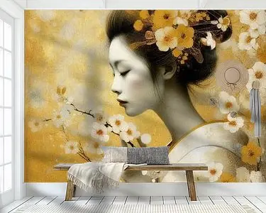 Geisha in Golden Summer Zamów teraz
