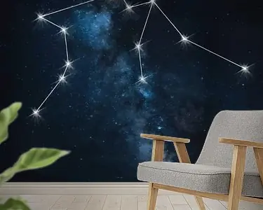 De Waterdrager: Waterman Sterrenbeeld Poster Darmowa dostawa