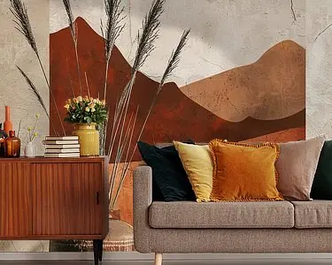 Boho pampagras en zonsondergang Wyprzedaż