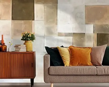 Rust en Ritme \\u2013 Abstract Japandi Werk in Warme Aardetinten Zamów teraz