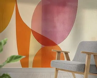 Oryginalny Modern en abstract in pastelkleuren