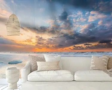 Zonsondergang Noordzeestrand Terschelling Darmowa dostawa