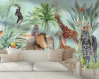 Jungle tropische dieren Ekspresowa dostawa