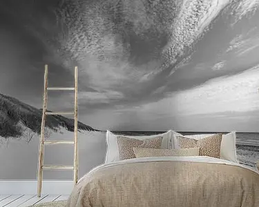 Oryginalny Eindeloos genieten op het strand