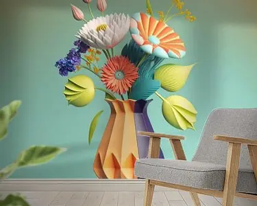 Niska cena Floral Geometry