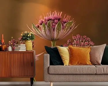 Roze bloemen van het Zeeuws Knoopje Szybka dostawa