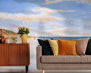 Zamów teraz Spelende kinderen op het strand. Aquarel op papier