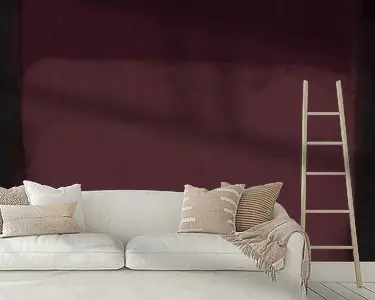 Moderne abstracte kunst in warm donkerroze en paars Ostatnia szansa