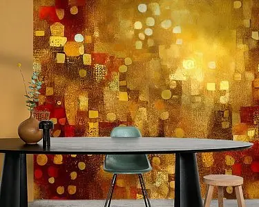 Popularny Abstract patroon in de stijl van Gustav Klimt #III