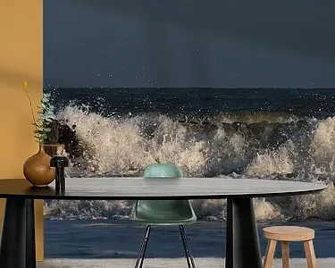 Najlepsza cena Vakantiegevoel: Golven spatten uiteen in het licht op de golfbrekers