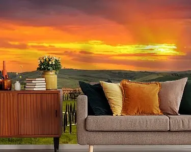 Wysoka jakość Zonsondergang in Toscane