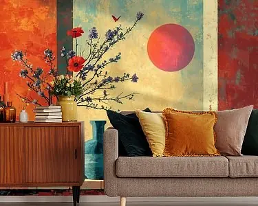 Modern Kleurrijk Stilleven | Chroma Perch Rabat