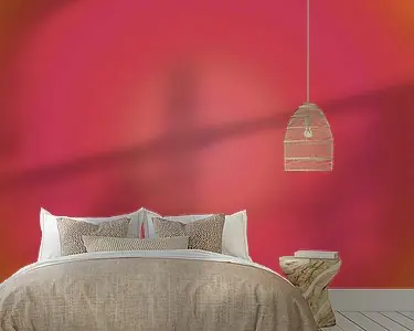 Retro jaren 70 neon kunst. Abstract kleurverloop in roze en oranje Nowość