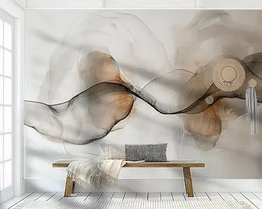 Modern en abstract in Japandi stijl Niska cena