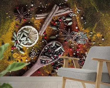 Stoofpot Kruiden en Specerijen | Flat Lay Fotografie Oferta