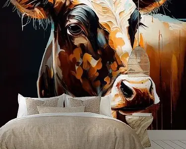 Rabat Portret van een koe