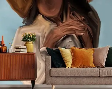 Autentyczny Abstract portret "daydream"