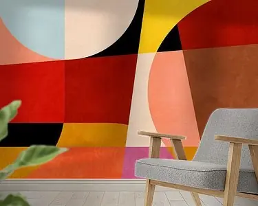 Oryginalny Geometrie, jaren 50, mid-century