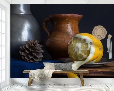 Najlepsza cena Stilleven met citroen schil l Food Fotografie