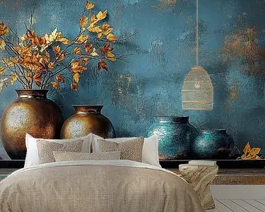 Oryginalny Antiek Turquoise