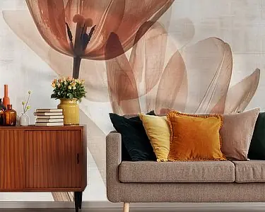 Bloemenschilderij Tulpen | Whispering Tulips Darmowa dostawa