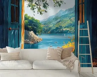 Oryginalny Henri Matisse inspireert Open Venster Zien