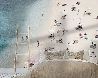 Aan het strand in Italië Promocja